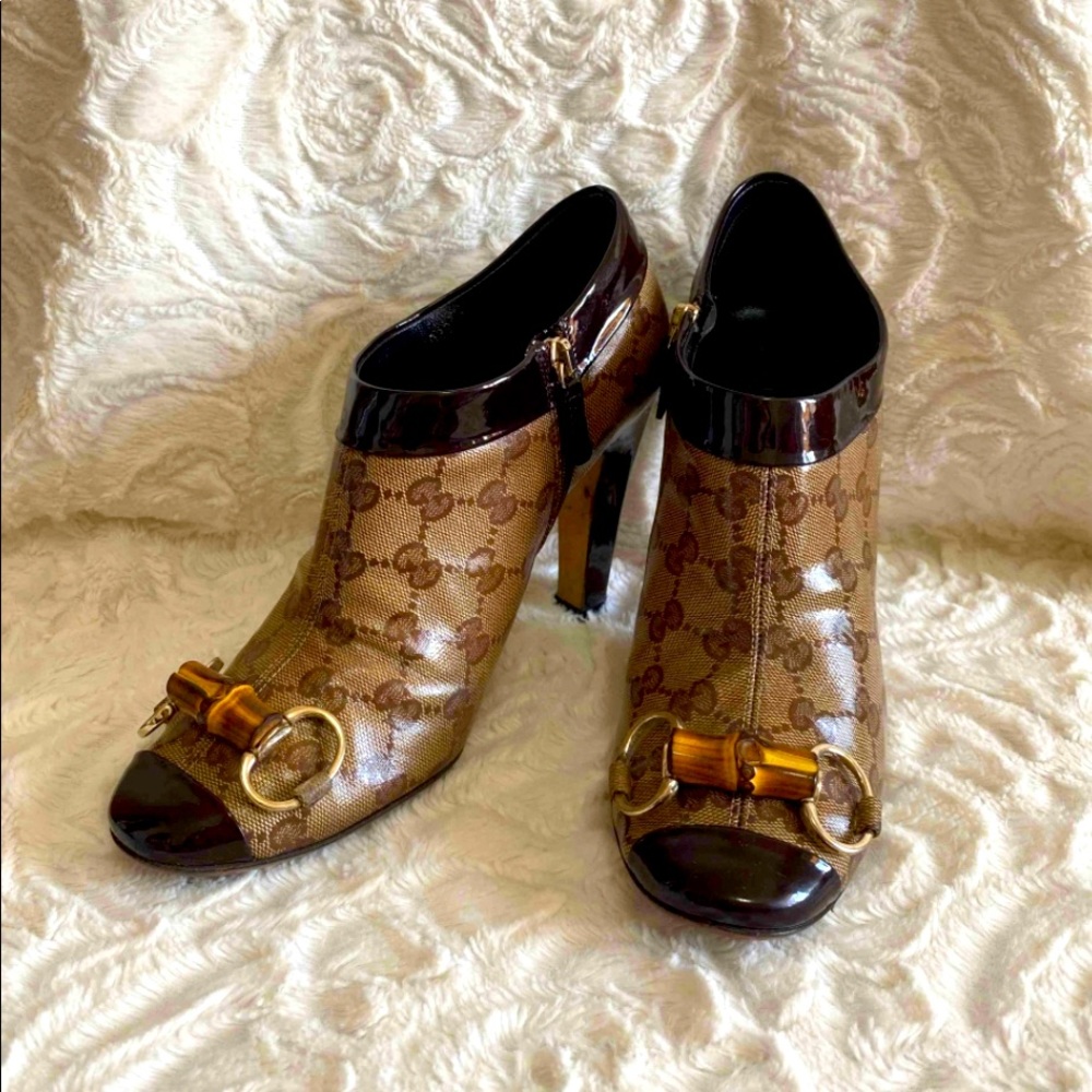 Gucci horsebit Booties/ ankle boots